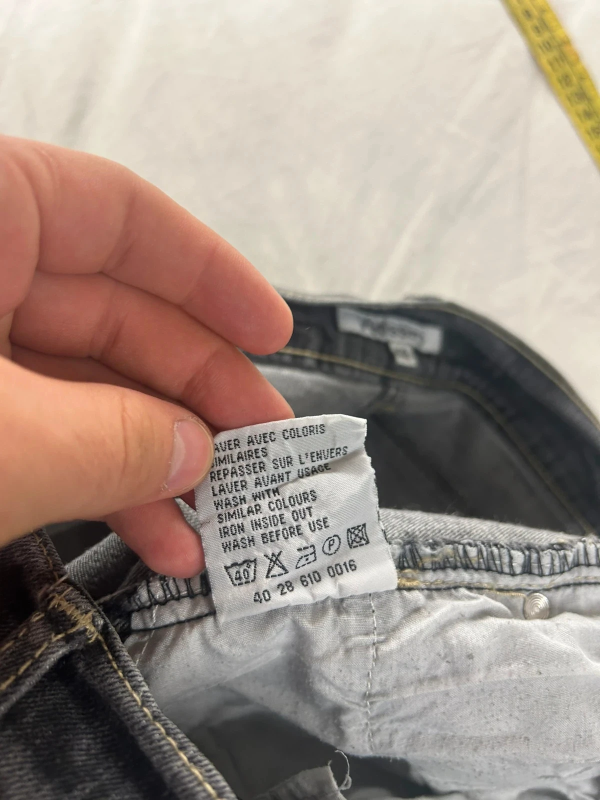 Grey black Vetissimo straight jeans size 48 – photo 11